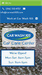 Mobile Screenshot of carwash103.com